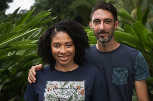 Séverine et Rémi de L'Herboristerie Créole, Martinique